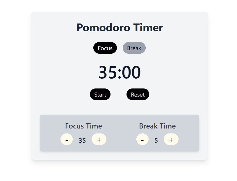 Pomodoro App